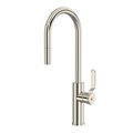 Rohl Myrina Pull-Down Bar/Food Prep Kitchen Faucet With C-Spout MY65D1LMPN